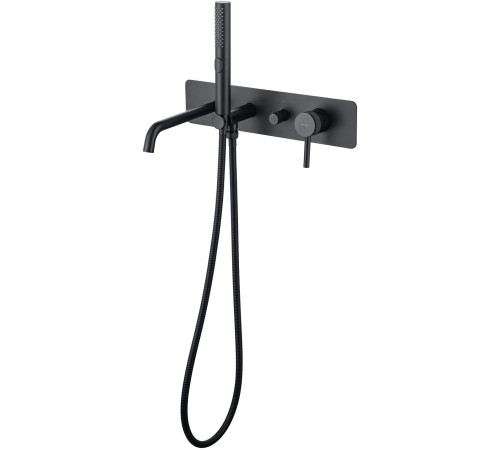 Смеситель для ванны Allen Brau Priority 5.31A05-31 (с внутренней частью) черный матовый