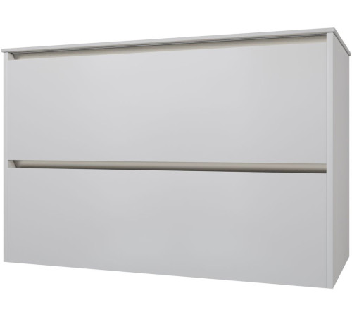 Тумба под раковину Allen Brau Activity 100 1.34014.WM белый матовый/олива браш