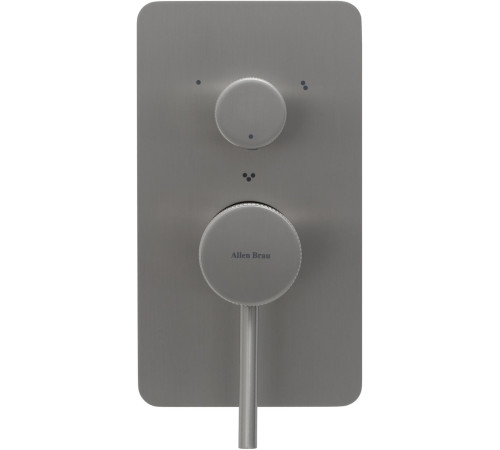 Смеситель для ванны Allen Brau Priority 5.31A11-BN (с внутренней частью, 3 выхода) никель