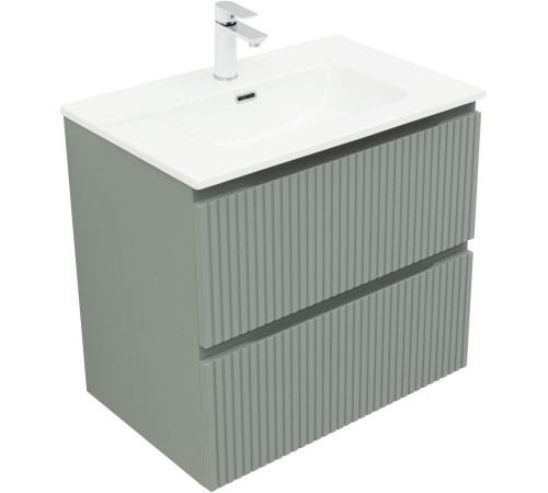 Тумба под раковину Aquanet Джейн (Flat) 70 мисти грин