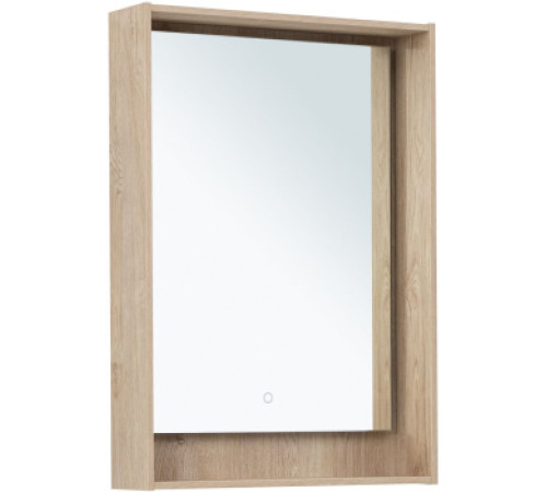 Зеркало Aquanet Милан 60 дуб светлый