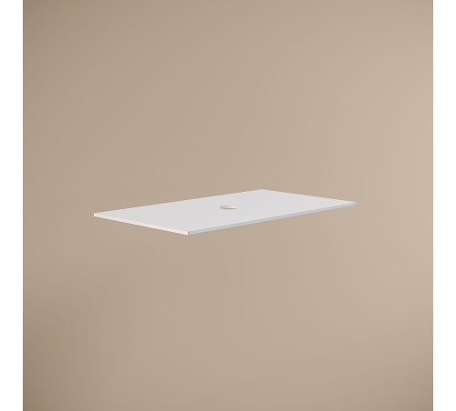 Столешница Allen Brau Activity 90 1.34023.K иск. камень белый