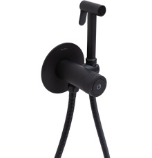 Смеситель с гигиеническим душем Allen Brau Liberty 5.33005-31 (с внутренней частью) черный матовый