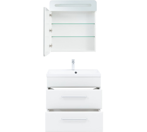 Тумба под раковину Aquanet Лукка 75 белый