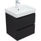 Тумба под раковину Aquanet Вега 2.0 50 черный