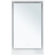 Зеркало Aquanet Милан 50 белый глянец