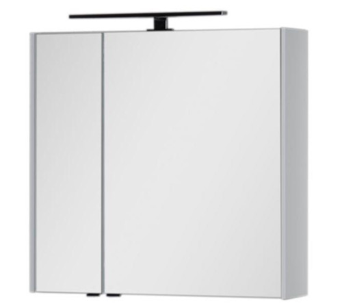 Зеркальный шкаф Aquanet Латина 80 белый