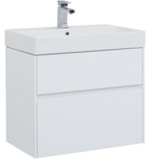 Тумба с раковиной Aquanet Бруклин 70 белый