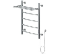 Полотенцесушитель электрический Aquanet Romeo 60х50 Тэн справа, с полкой