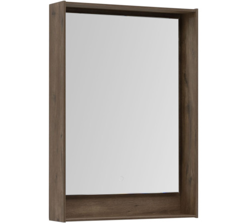Зеркало Aquanet Милан 60 дуб рустикальный