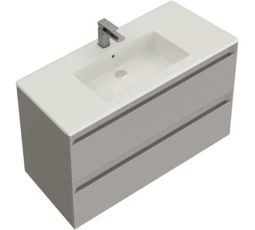 Тумба под раковину Allen Brau Eclipse 100 1.E1003.PGM 2.0 платина матовый
