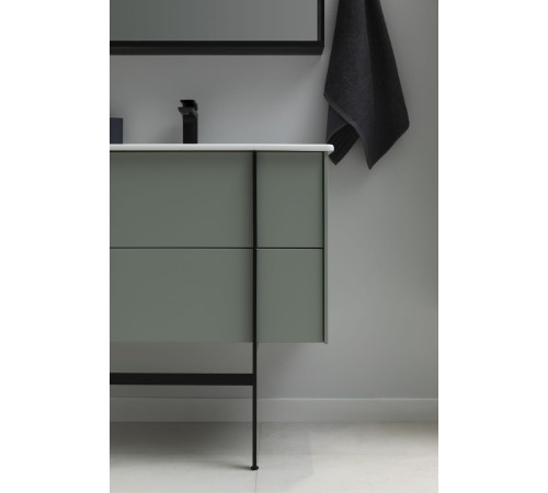 Тумба под раковину Allen Brau Reality 90 1.32006.CGM олива матовый