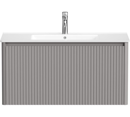 Тумба под раковину Allen Brau Gravity 100 1.370018.PGM платина матовый