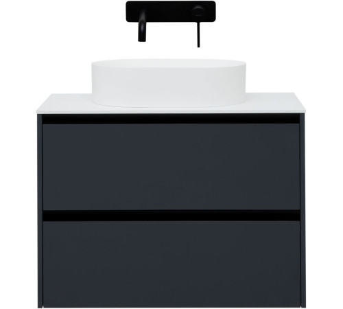 Тумба под раковину Allen Brau Activity 90 1.34005.AM антрацит матовый/черный браш