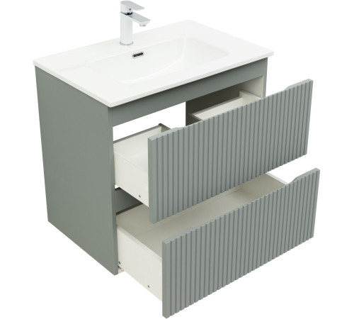 Тумба под раковину Aquanet Джейн (Flat) 70 мисти грин