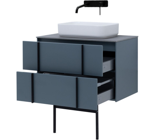 Тумба под раковину Allen Brau Reality 80 1.32005.BGM синий матовый