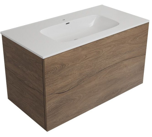 Тумба под раковину Allen Brau Glority 90 1.35001.NW дуб антик