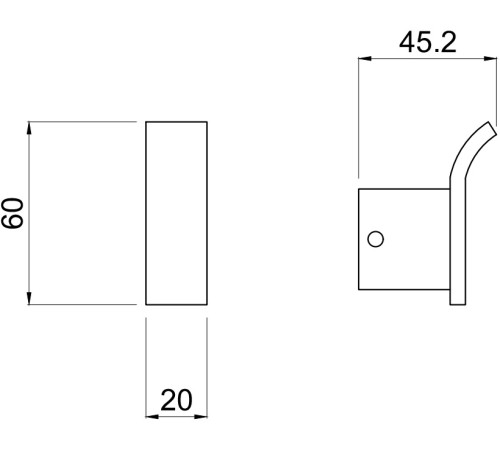 Крючок для полотенец Allen Brau Infinity 6.21001-00 хром