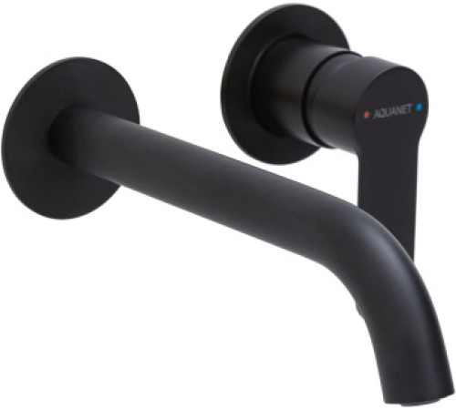 Смеситель для раковины Aquanet Passion черный матовый
