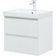 Тумба под раковину Aquanet Альтера 60 белый матовый