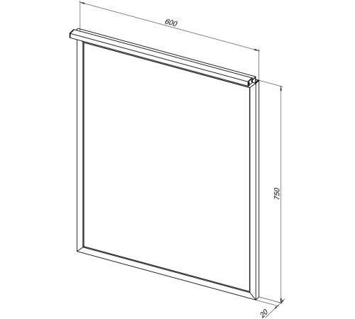 Зеркало Allen Brau Priority 60 1.31013.03 латунь браш