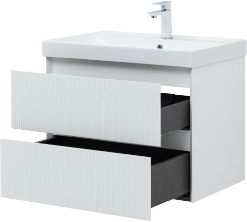 Тумба под раковину Aquanet Альтера 70 белый матовый
