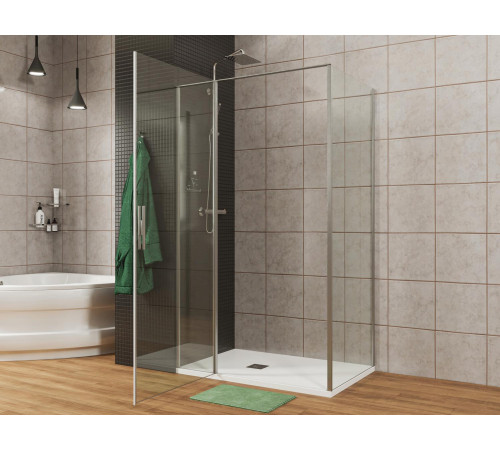 Душевой уголок Allen Brau Priority 100x100 3.31028.00 + 3.31046.00 хром