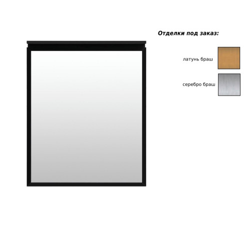 Зеркало Allen Brau Priority 70 1.31014.02 серебро браш