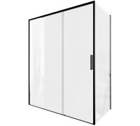 Душевой уголок Aquanet Pleasure Evo 160x90 AE65-160x90-BT профиль черный, прозрачное стекло