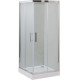 Душевой уголок Aquanet Delta Cube NPE1142 100x100, прозрачное стекло