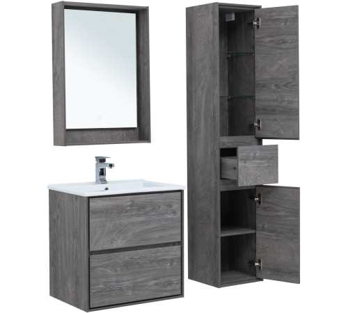 Тумба под раковину Aquanet Милан 65 дуб рошелье