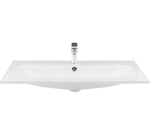 Тумба под раковину Aquanet Арт 100 мисти грин