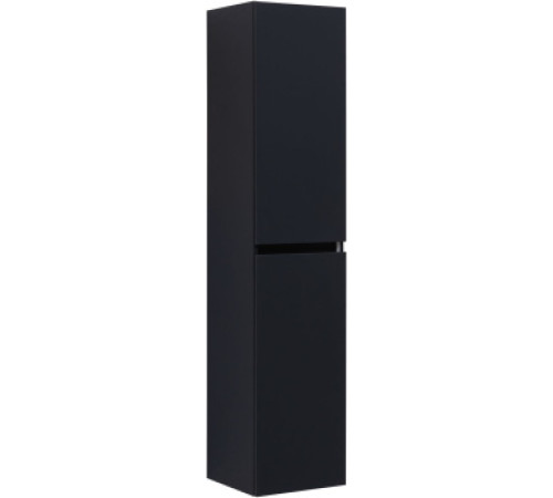 Шкаф-пенал Aquanet Вега 2.0 35 черный