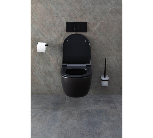 Чаша подвесного унитаза Allen Brau Priority 4.31001.31 черный матовый