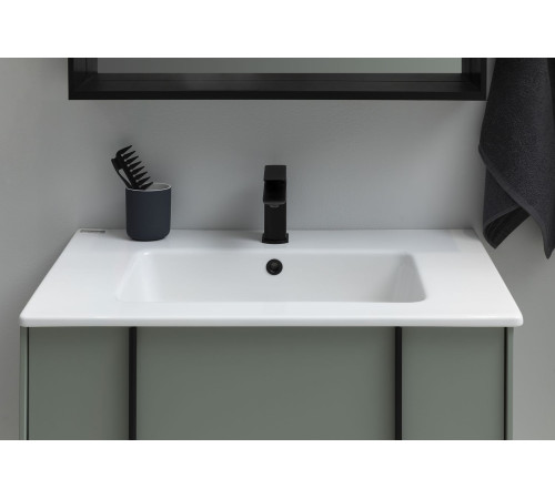 Тумба под раковину Allen Brau Reality 80 1.32005.CGM олива матовый