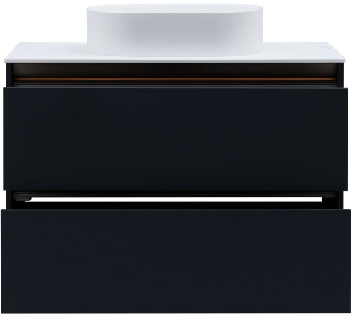 Тумба под раковину Allen Brau Activity 100 1.34014.AM антрацит матовый/олива браш