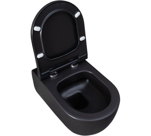 Чаша подвесного унитаза Allen Brau Priority 4.31001.31 черный матовый