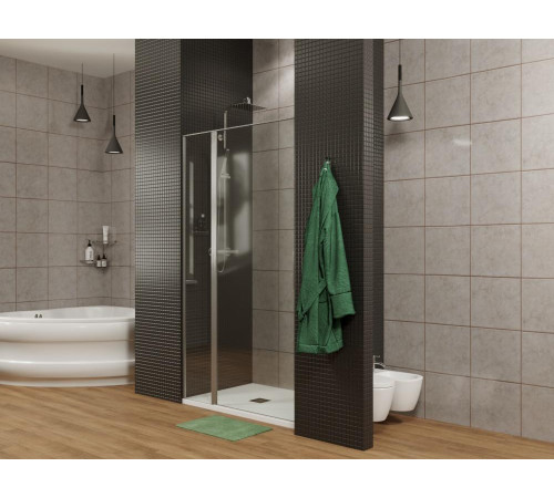 Душевая дверь Allen Brau Priority 140 3.31036.BBA черный браш