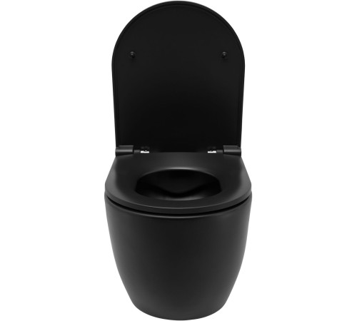 Чаша приставного унитаза Allen Brau Reality 4.32004.31 черный матовый