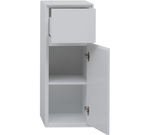 Шкаф-пенал Aquanet Милан 35 белый глянец (малый)