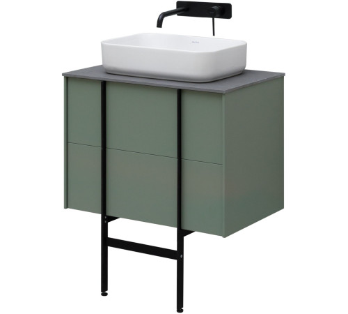 Тумба под раковину Allen Brau Reality 70 1.32004.CGM олива матовый