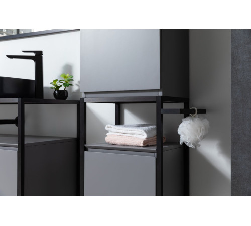 Полотенцедержатель для пеналов Allen Brau Priority 1.31008.BB черный браш