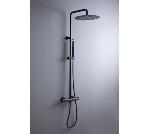 Душевая стойка Allen Brau Fantasy 5.11001-31 черный матовый