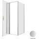 Душевой уголок Allen Brau Priority 90x90 3.31026.BA + 3.31044.BA серебро браш