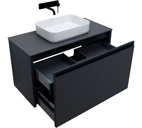 Тумба под раковину Allen Brau Fantasy 100 1.11004.AM антрацит матовый