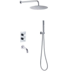 Душевой комплект Allen Brau Priority 5.31014-00 (с внутренней частью, 3 выхода) хром