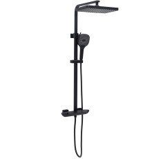 Душевая стойка Allen Brau Infinity 5.21030-31 черный матовый