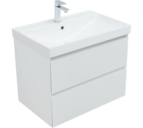 Тумба под раковину Aquanet Альтера 70 белый матовый