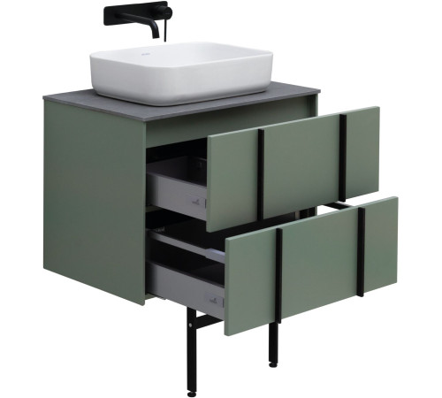 Тумба под раковину Allen Brau Reality 70 1.32004.CGM олива матовый