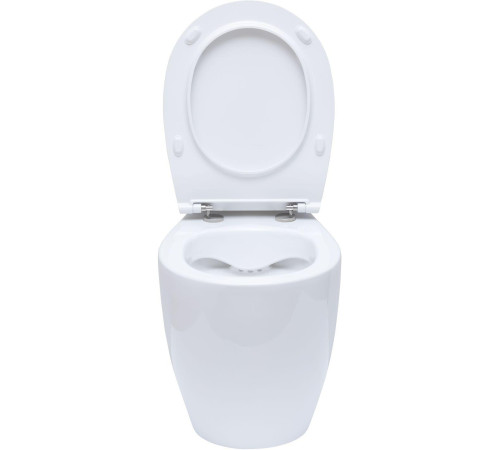 Чаша приставного унитаза Allen Brau Fantasy 4.11007.20 белый глянец